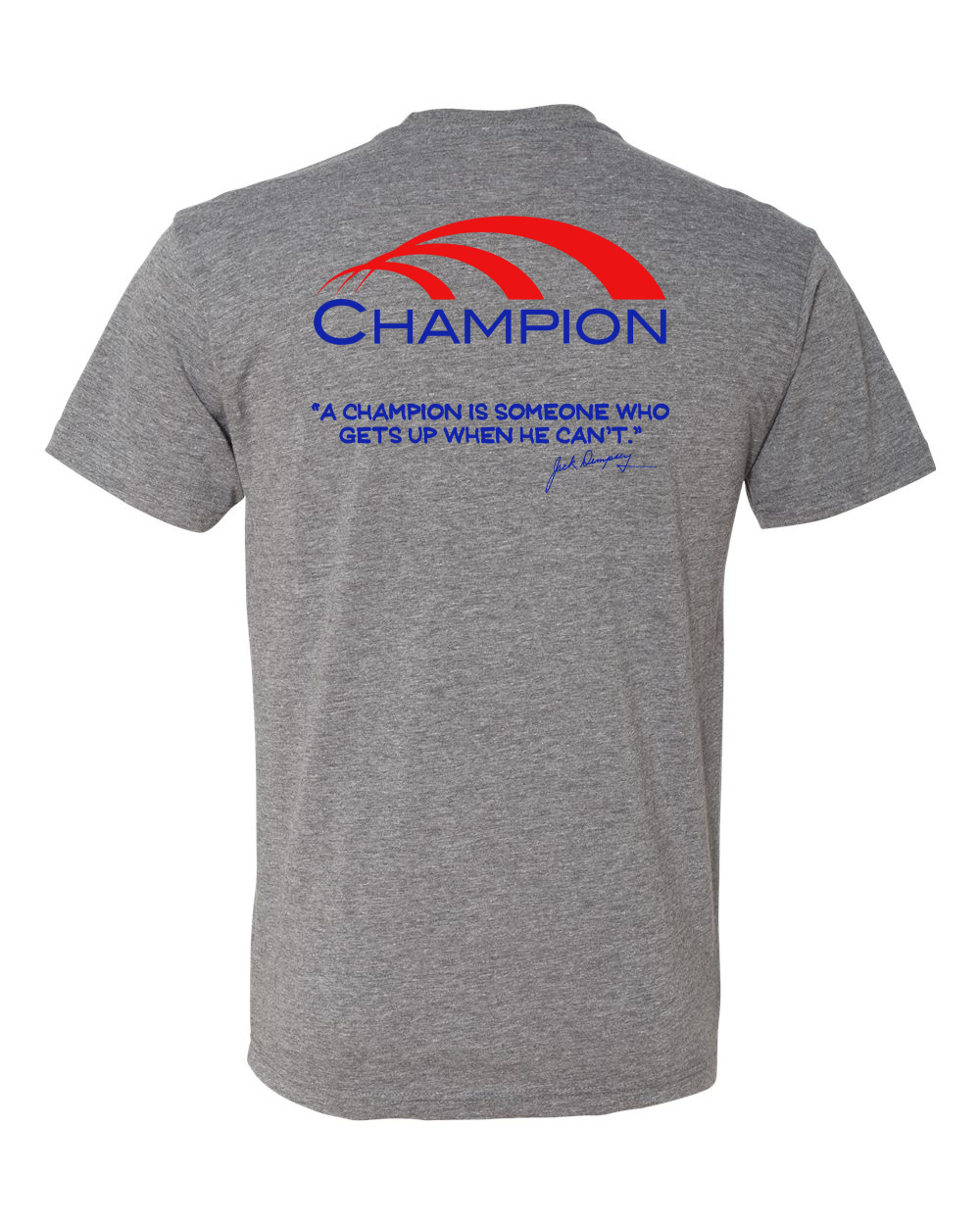 Next Level Unisex Triblend Short Sleeve T-Shirt - Jack Dempsey Boxing