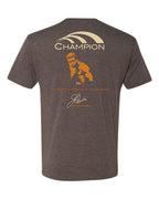 Next Level Unisex Triblend Short Sleeve T-Shirt - Brown Bomber