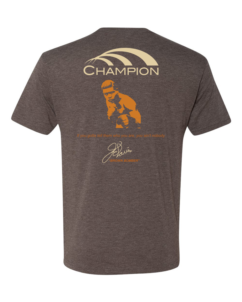 Next Level Unisex Triblend Short Sleeve T-Shirt - Brown Bomber