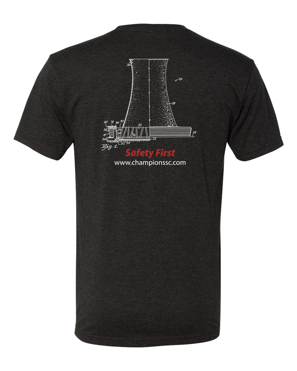 Next Level Unisex Triblend Short Sleeve T-Shirt - Nuclear