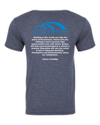 Next Level Unisex Triblend Short Sleeve T-Shirt - Calvin Coolidge