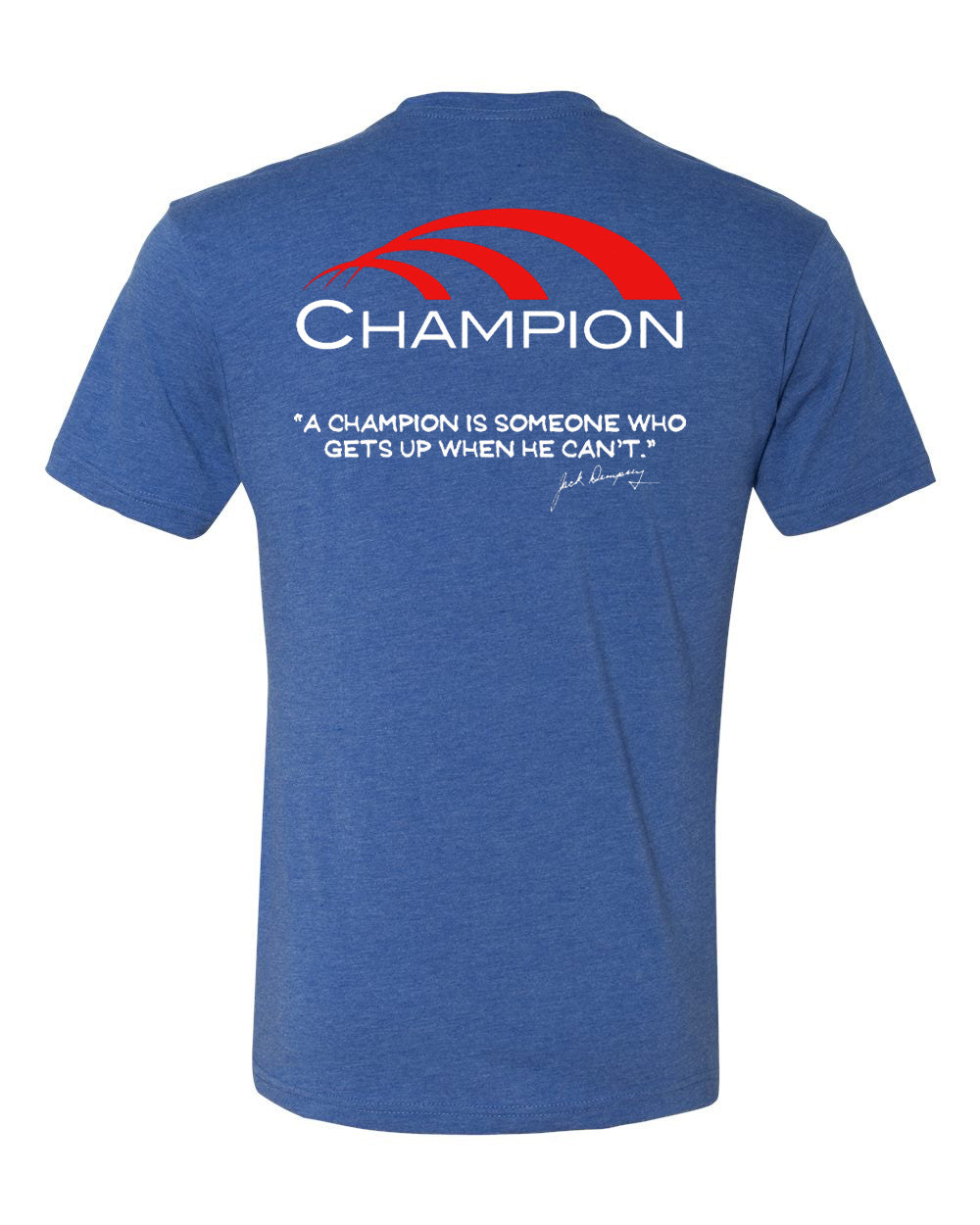 Next Level Unisex Triblend Short Sleeve T-Shirt - Jack Dempsey Boxing