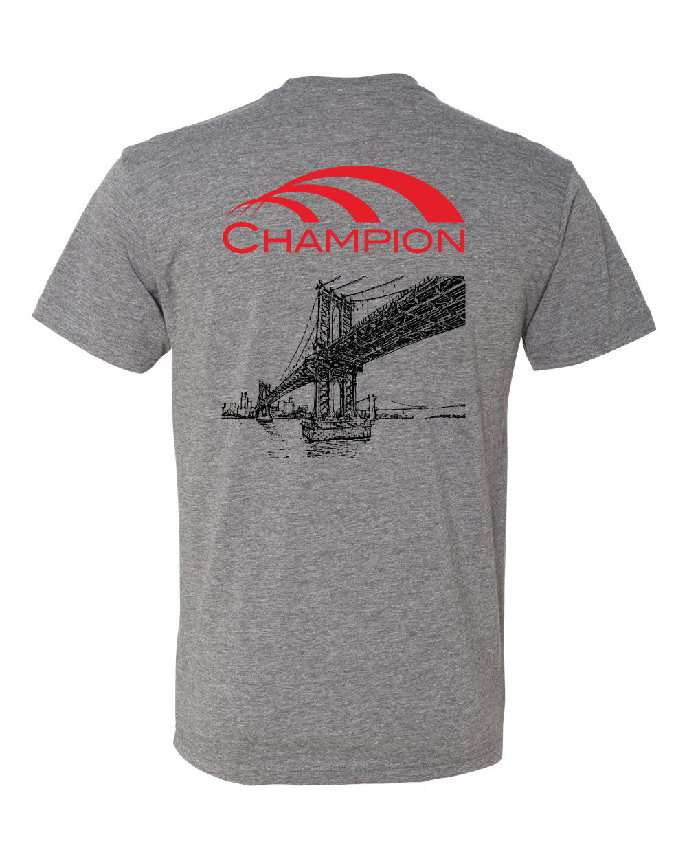 Next Level Unisex Triblend Short Sleeve T-Shirt - Bridge