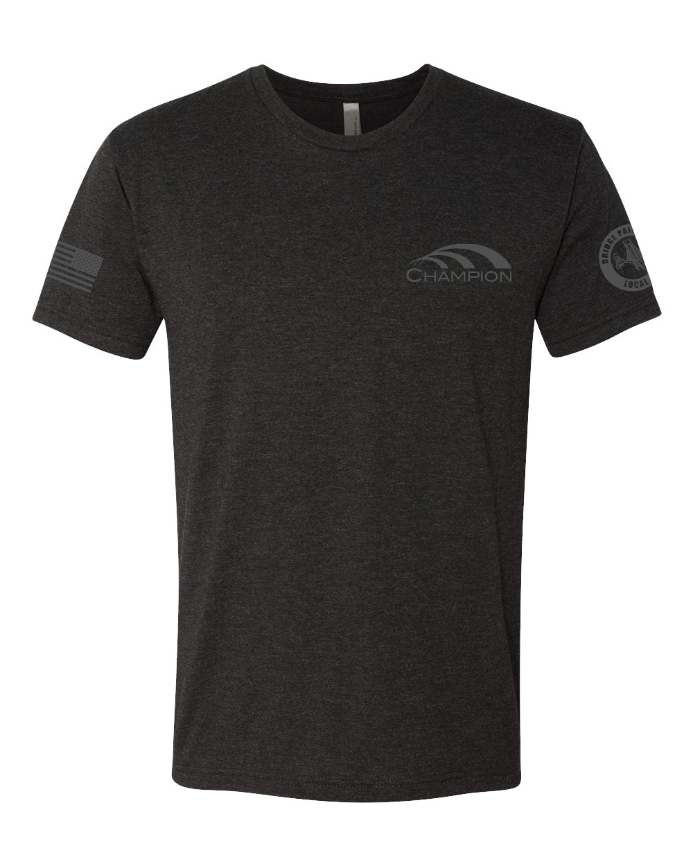 Next Level Unisex Triblend Short Sleeve T-Shirt - Bridge Vintage Black