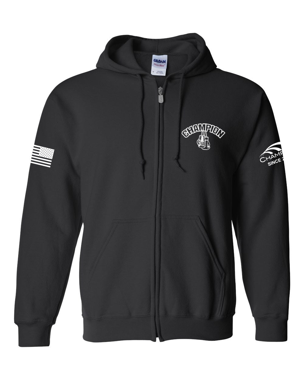 Gildan Unisex Heavy Blend™ Full-Zip Hooded Sweatshirt - Jack Dempsey